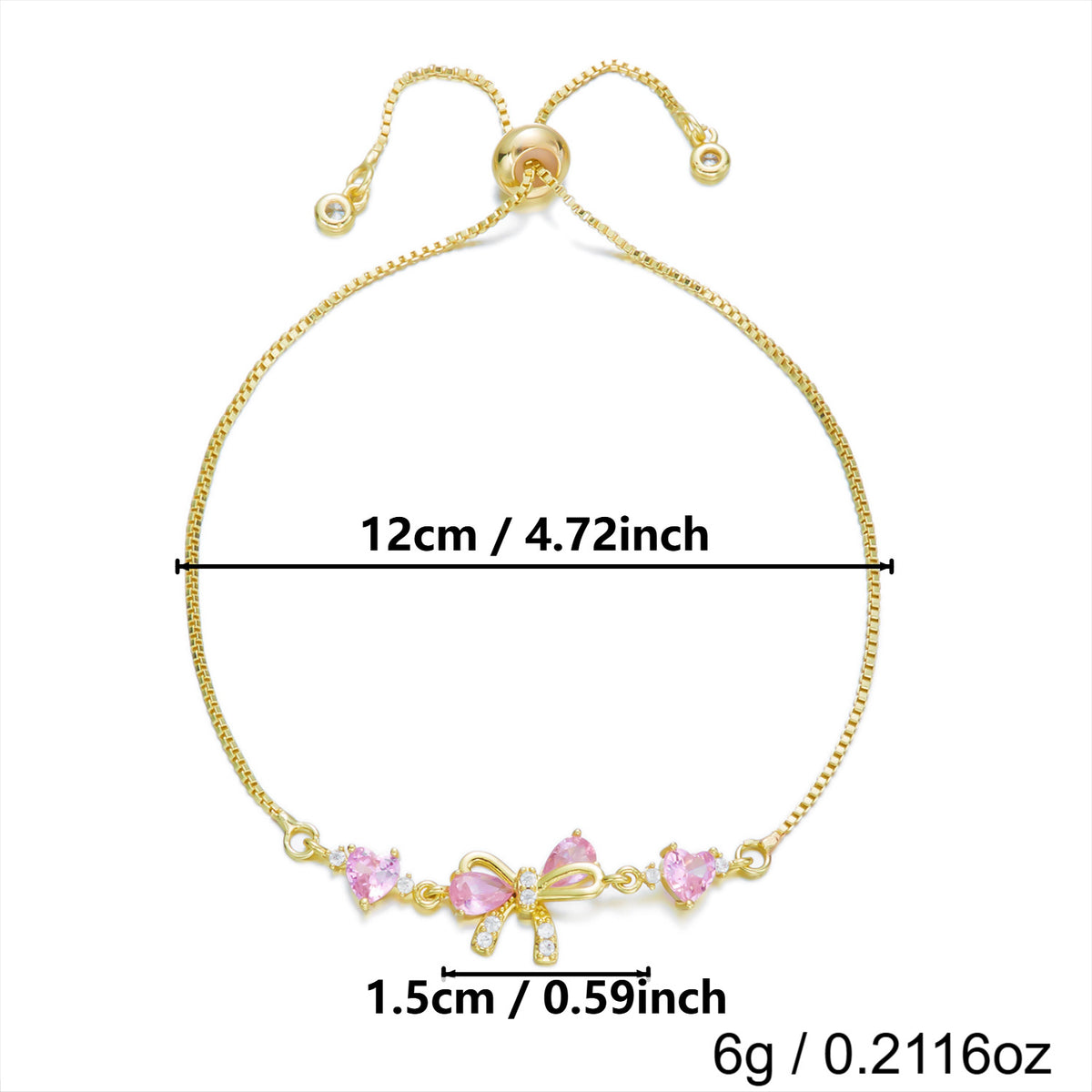 Gold Zircon Floral Jewelry – Necklace & Bracelet