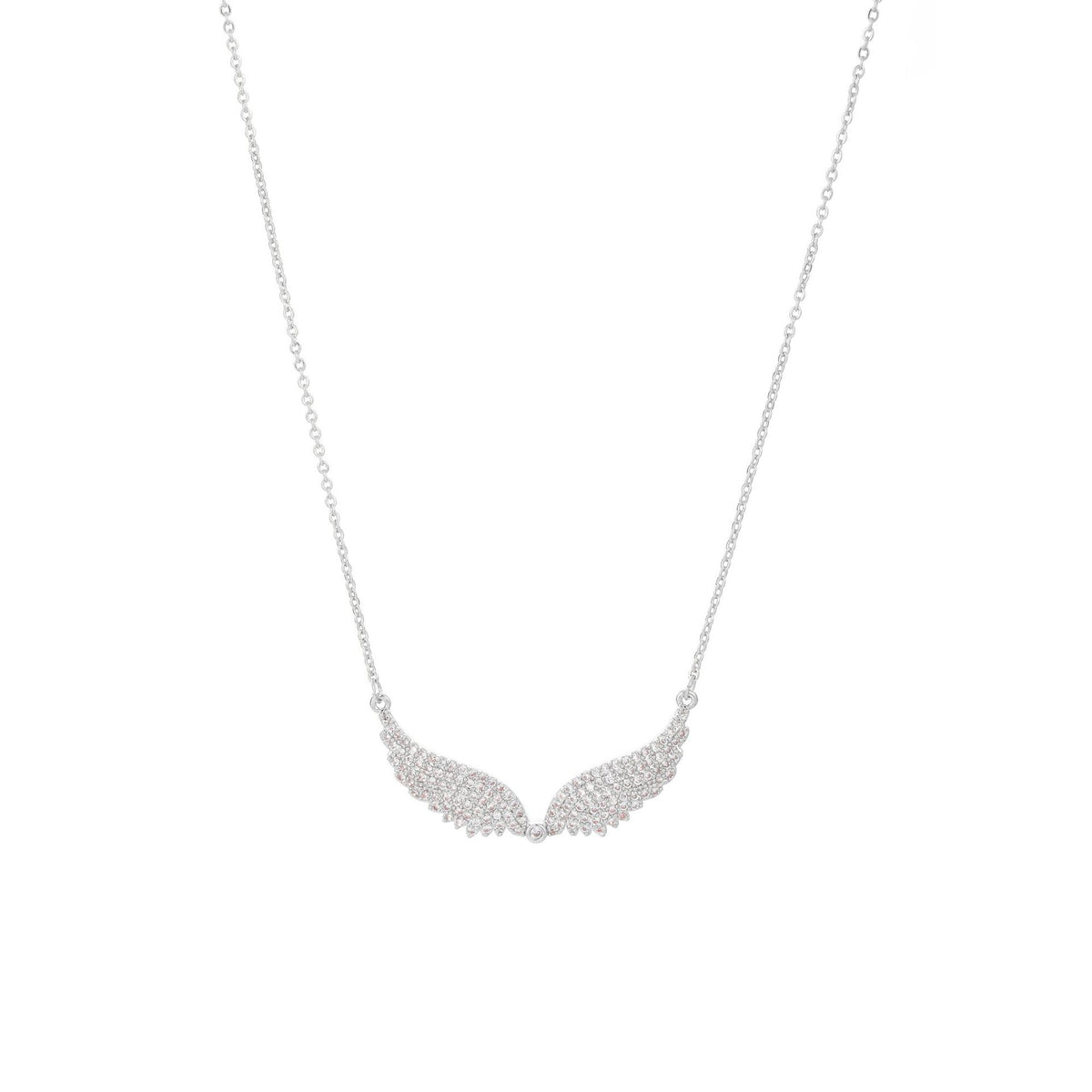 18K Gold Plated Zircon Horse Pendant Necklace – Gold & Silver